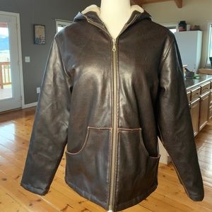 Learsi- Brown Leather Jacket